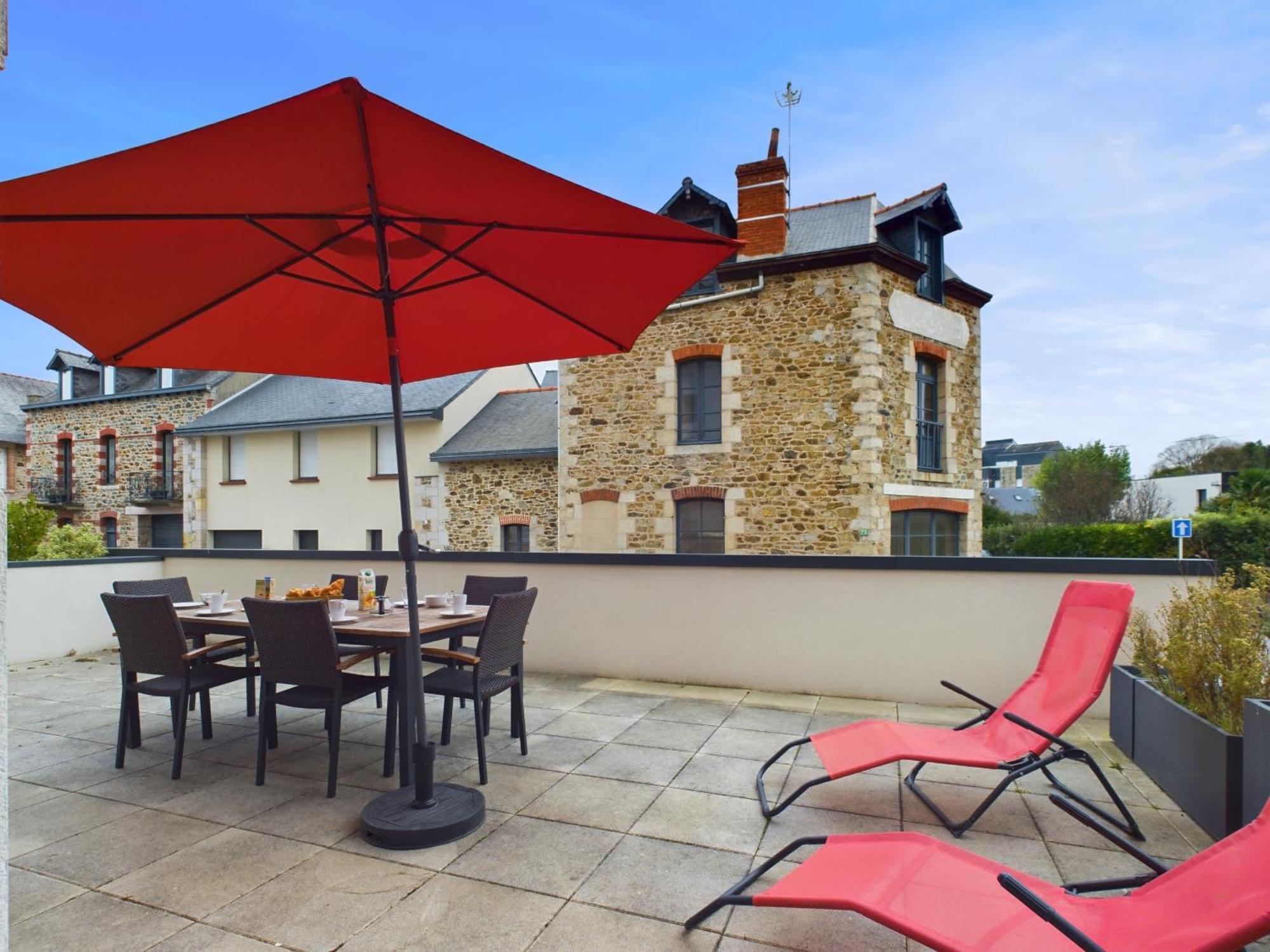 50M De La Plage - Grande Terrasse - Acces Pmr Pleneuf-Val-Andre Exterior foto